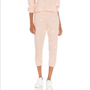 REVOLVE Michael Lauren Sun Crop Sweatpants